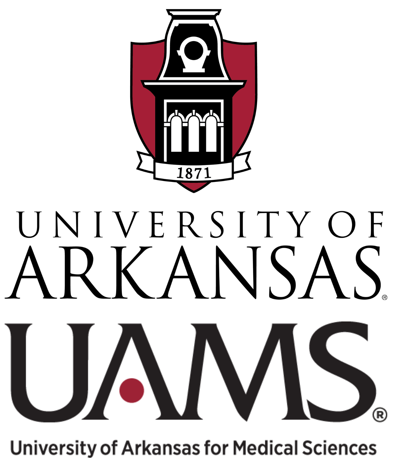 Occupational Therapy's UA UAMS double logo