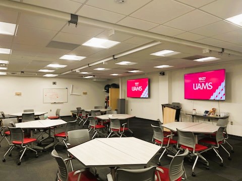 UAMS classroom and occupational therapy lab